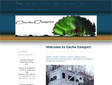 Tablet Screenshot of cachecamper.com